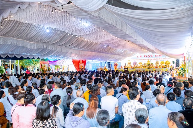 Quang cảnh buổi lễ