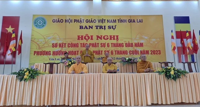 Hòa thượng Thích Từ Vân phát biểu khai mạc