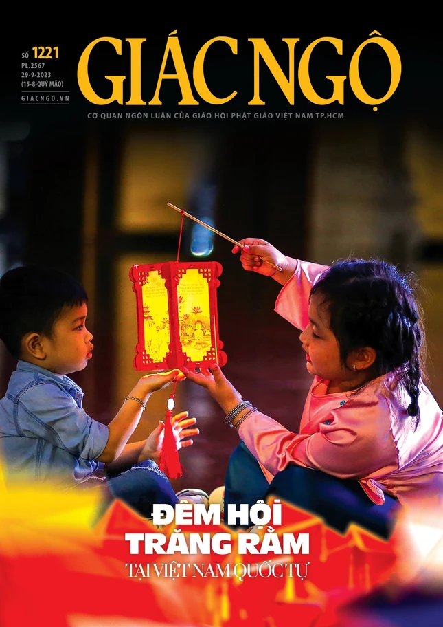 Bìa Báo Giác Ngộ số 1221 - Ảnh: Du Nhiên, Mỹ thuật: Tống Viết Diễn Bìa Báo Giác Ngộ số 1221 - Ảnh: Du Nhiên, Mỹ thuật: Tống Viết Diễn