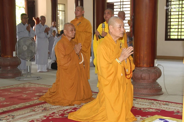 Hòa thượng Thích Hải Ấn, pháp tử cố Trưởng lão Hòa thượng Thích Thiện Siêu