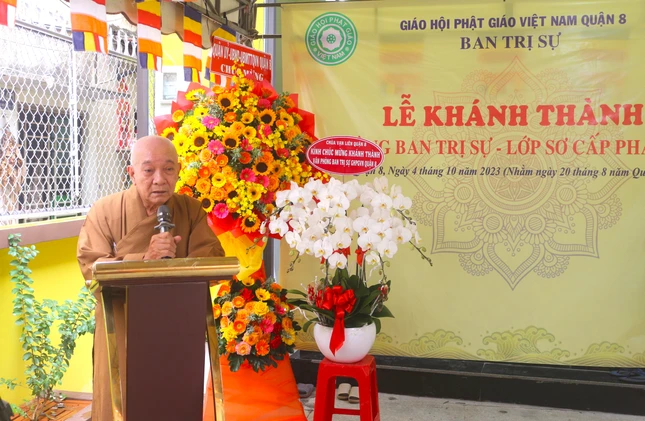 Hòa thượng Thích Thiện Lương ban đạo từ