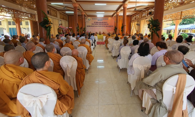 Quang cảnh buổi lễ