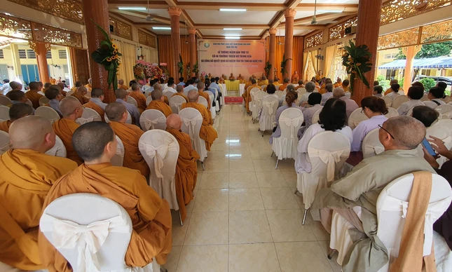 Quang cảnh buổi lễ