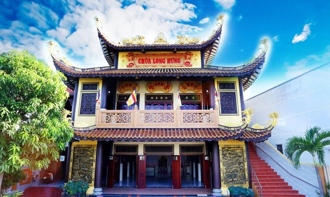 Chùa Long Hưng hoàn thành sau 7 năm đại trùng tu
