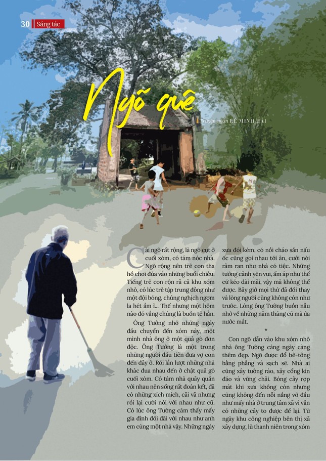 Bài trên Báo Giác Ngộ số 1221 - Thiết kế: Phòng Mỹ thuật BGN/Tống Viết Diễn