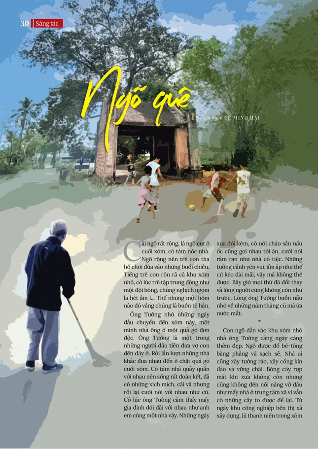 Bài trên Báo Giác Ngộ số 1221 - Thiết kế: Phòng Mỹ thuật BGN/Tống Viết Diễn Bài trên Báo Giác Ngộ số 1221 - Thiết kế: Phòng Mỹ thuật BGN/Tống Viết Diễn