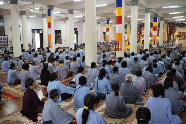 Quang cảnh buổi lễ