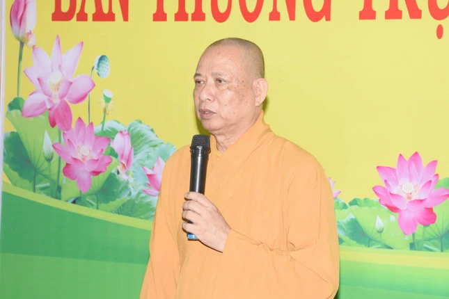 Hòa thượng Thích Phước Minh phát biểu khai mạc Hòa thượng Thích Phước Minh phát biểu khai mạc