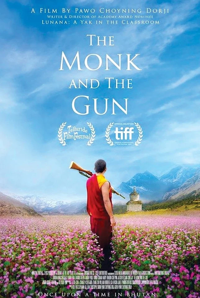 Poster của bộ phim The Monk and The Gun