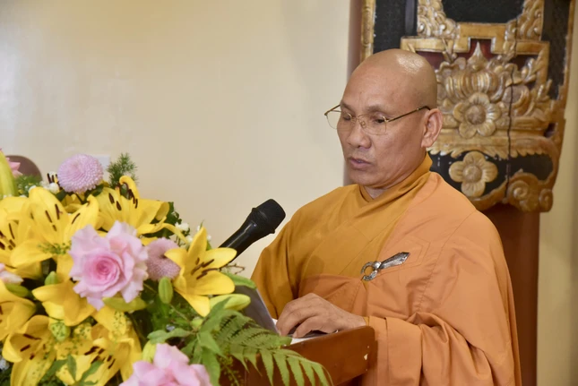 Thượng tọa Thích Tỉnh Thiền trùng tuyên lại tiểu sử và công hạnh của Tổ sư Khương Tăng Hội