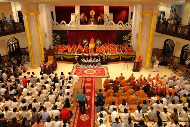 Quang cảnh buổi lễ