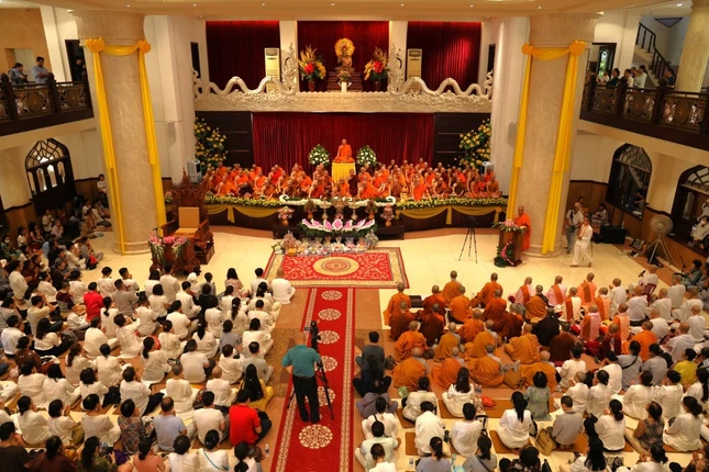 Quang cảnh buổi lễ