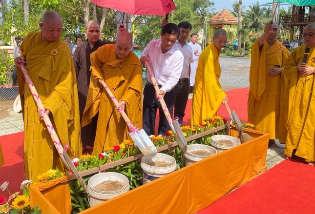 Chính thức động thổ trùng tu xây dựng chùa Tân Phước