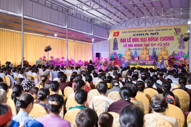 Quang cảnh buổi lễ