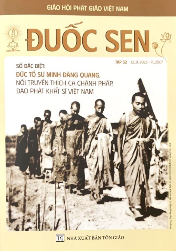 Bìa 1 Tập san Đuốc Sen số 32 - Ảnh: Thiện Tuệ