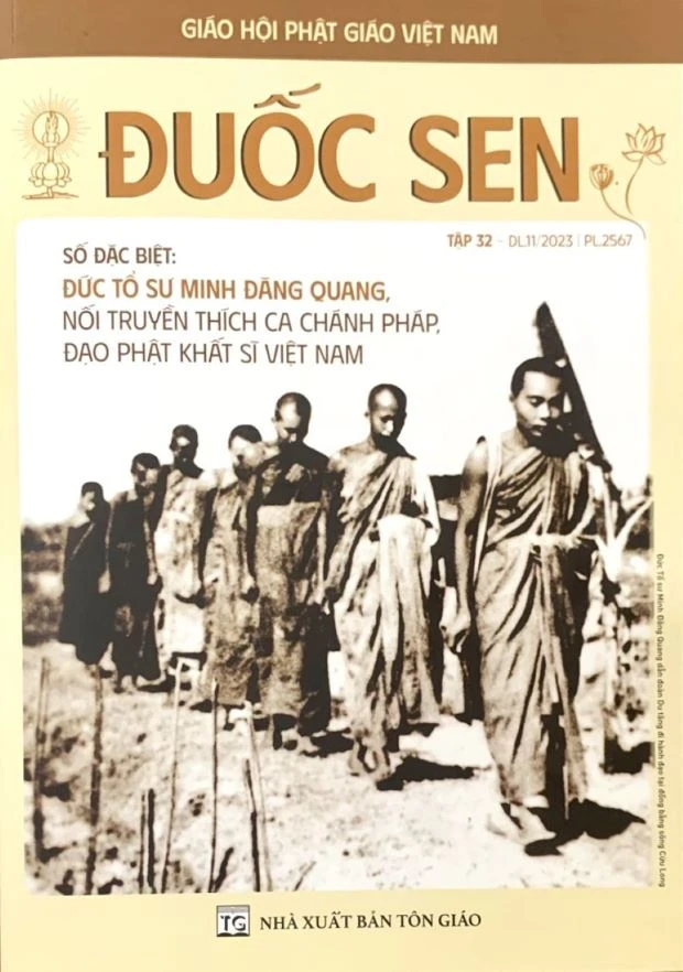 Bìa 1 Tập san Đuốc Sen số 32 - Ảnh: Thiện Tuệ