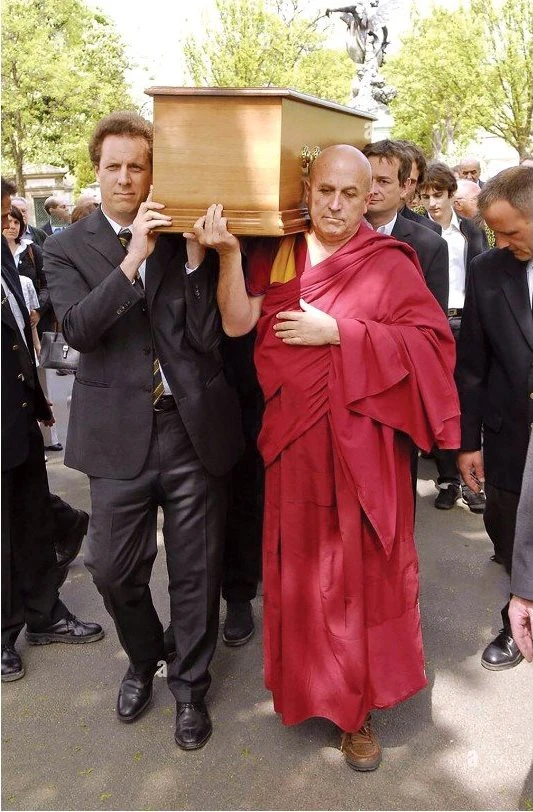 Thầy Matthieu Ricard đưa tiễn thân phụ - nhà triết học J.François Revel