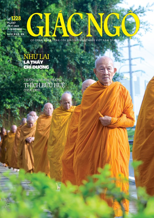 Bìa Báo Giác Ngộ số 1228 - Mỹ thuật: Tống Viết Diễn Bìa Báo Giác Ngộ số 1228 - Mỹ thuật: Tống Viết Diễn