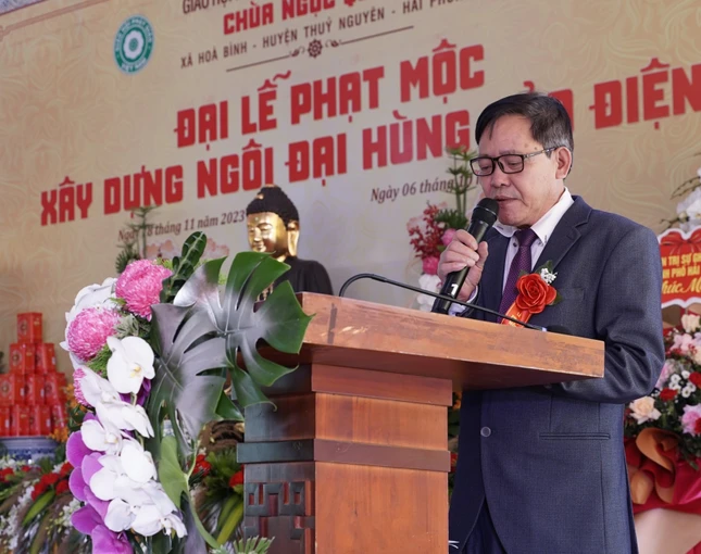 Ông Trần Văn Hân phát biểu khai mạc