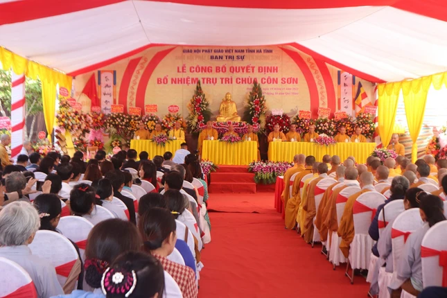 Quang cảnh buổi lễ