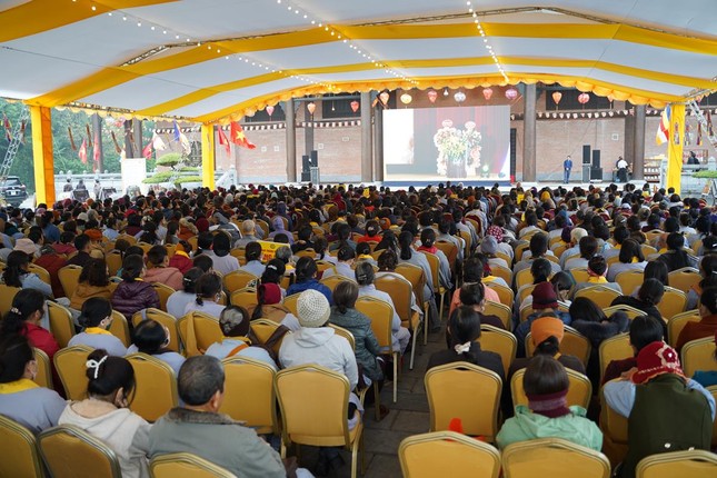 Khóa tu diễn ra trong hai ngày 2 và 3-12-2023 (20 và 21-10-Quý Mão)