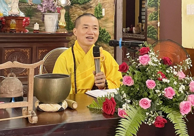 Đại đức Thích Thông Huệ chia sẻ Phật pháp