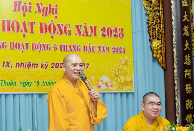 Đại đức Thích Nguyên Duyên phát biểu khai mạc