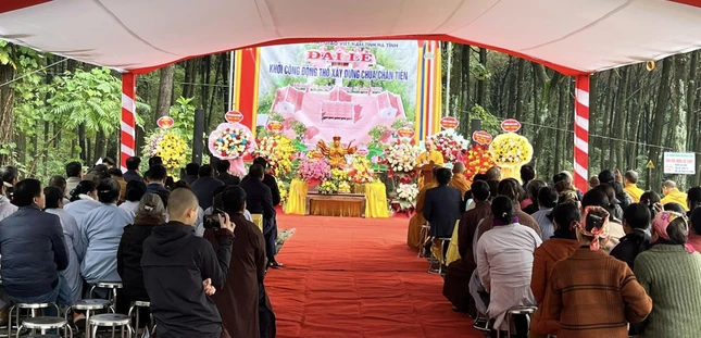 Quang cảnh buổi lễ