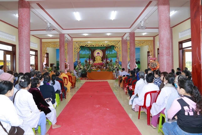 Quang cảnh buổi lễ