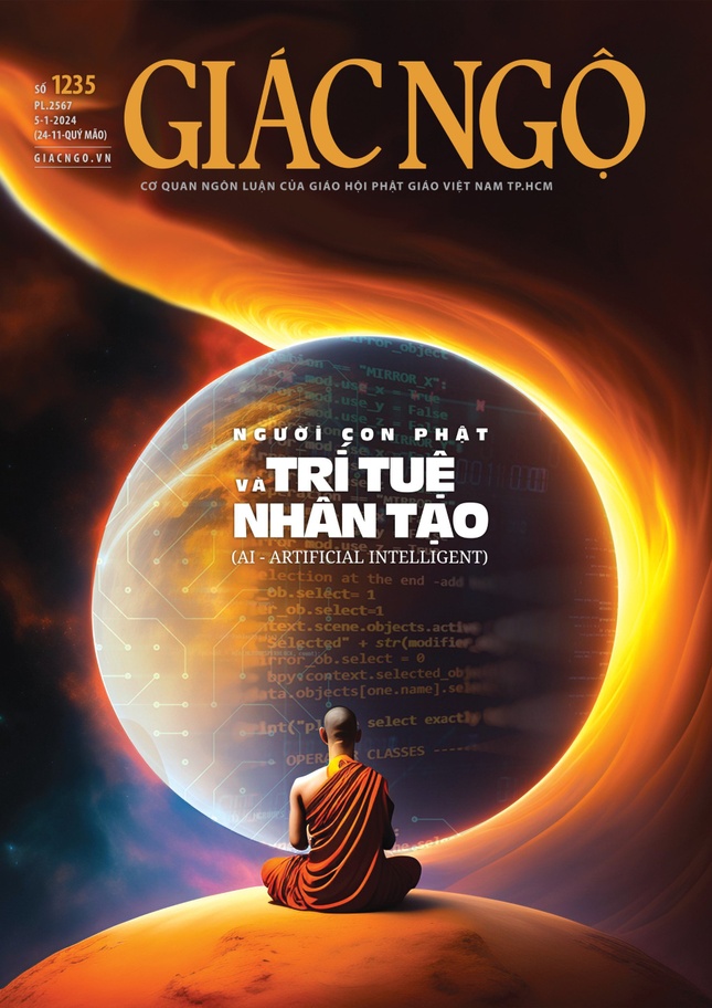 Bìa Báo Giác Ngộ số 1235 - Mỹ thuật: Tống Viết Diễn