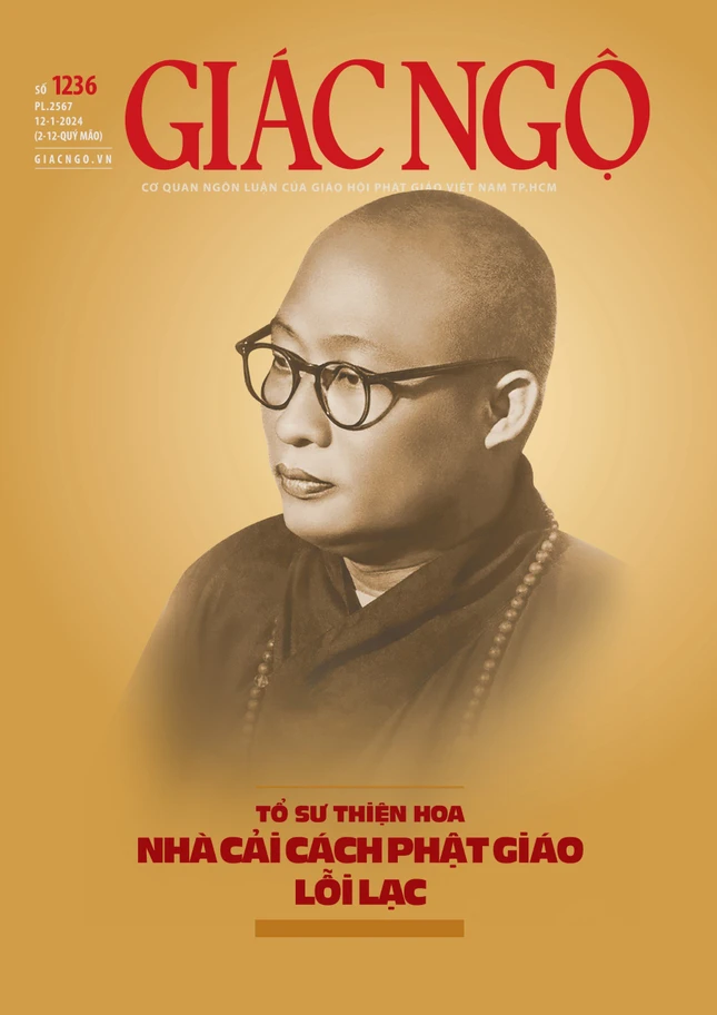 Bìa Báo Giác Ngộ số 1236 - Mỹ thuật: Tống Viết Diễn Bìa Báo Giác Ngộ số 1236 - Mỹ thuật: Tống Viết Diễn