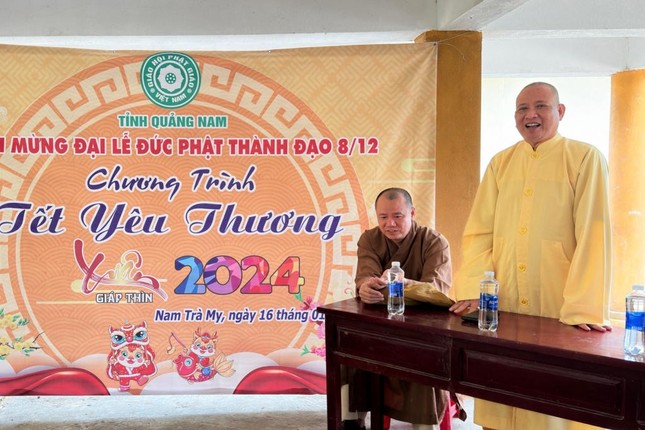 Hòa thượng Thích Phước Minh phát biểu