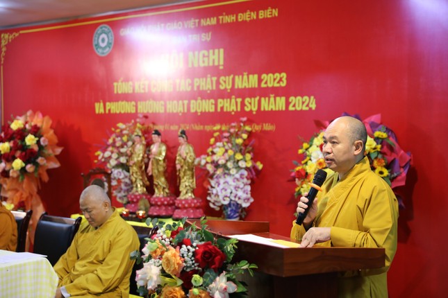 Thượng tọa Thích Đức Thiện phát biểu khai mạc Thượng tọa Thích Đức Thiện phát biểu khai mạc