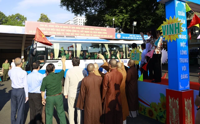 Năm 2024, toàn Q.Bình Thạnh có 270 thanh niên nhập ngũ