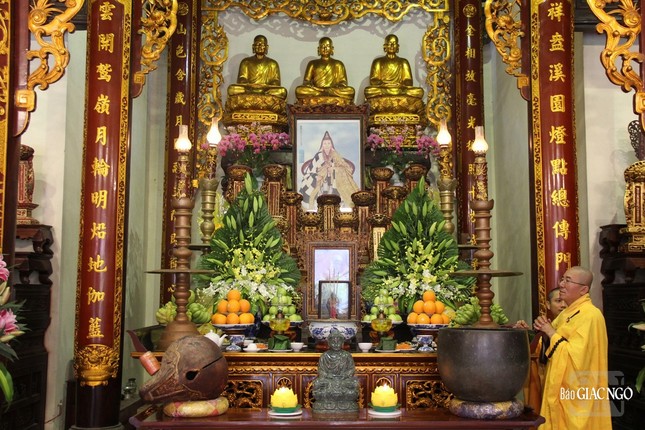 Tổ đường lịch đại trú trì tổ đình Tường Vân