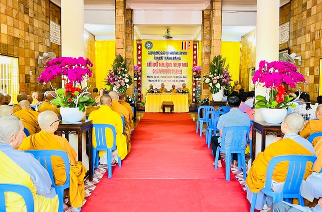 Quang cảnh buổi lễ