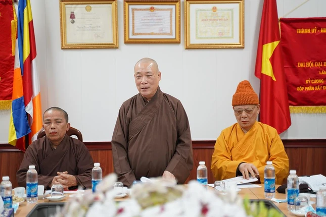 Hòa thượng Thích Bảo Nghiêm phát biểu đúc kết Hòa thượng Thích Bảo Nghiêm phát biểu đúc kết