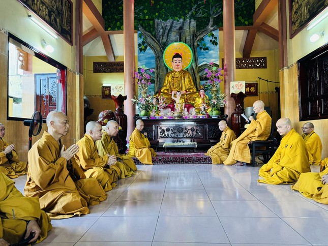 Hòa thượng Thích Trực Giáo trùng tuyên giới luật