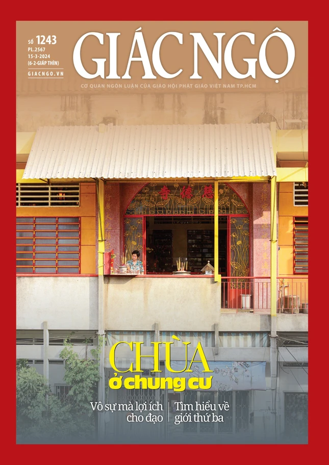 Bìa Báo Giác Ngộ số 1243 - Ảnh: Quảng Đạo Bìa Báo Giác Ngộ số 1243 - Ảnh: Quảng Đạo