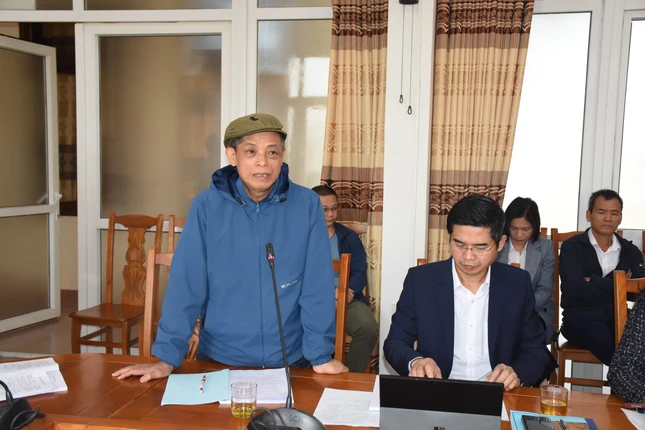 Nhà nghiên cứu Đào Tam Tỉnh phát biểu tại hội thảo