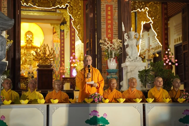 Hòa thượng Thích Huệ Phước ban đạo từ