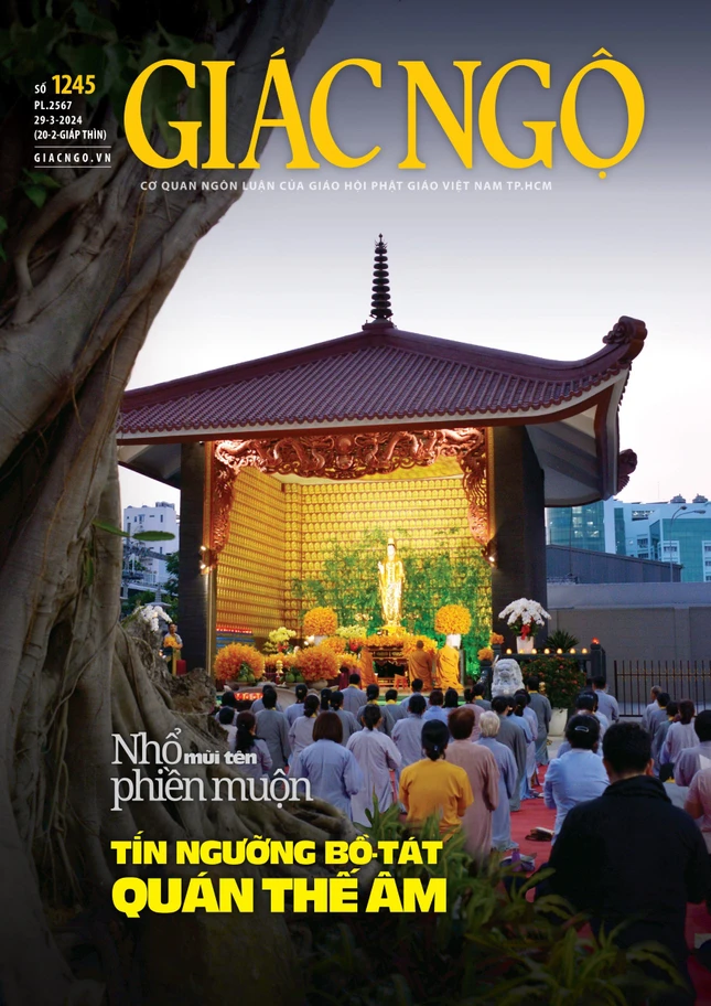 Bìa Báo Giác Ngộ số 1245 - Ảnh: Bảo Toàn