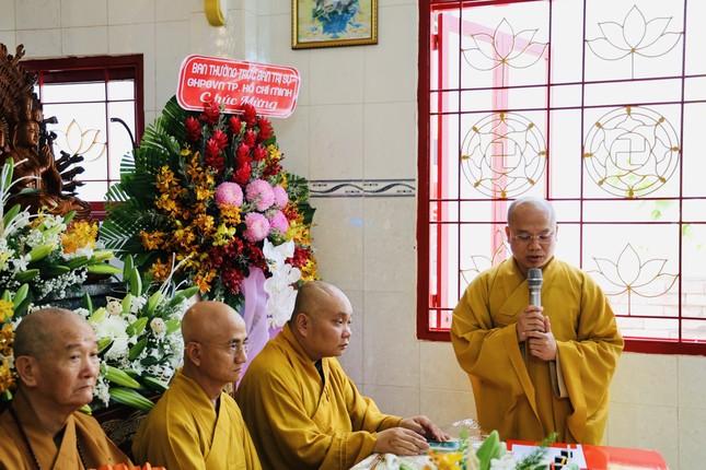 Đại đức Thích Trí Đức công bố quyết định bổ nhiệm trụ trì chùa Phổ Thành