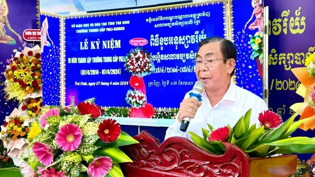 Ông Lê Thanh Bình phát biểu