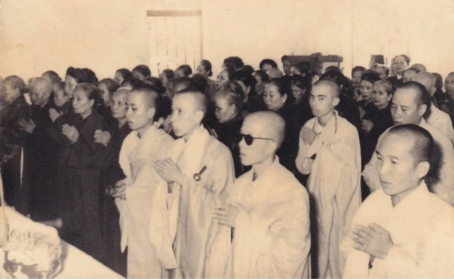 Hội Cực Lạc Liên hữu thu hút sự tham gia của các vị thạc đức Tăng Ni, cư sĩ - Ảnh tư liệu Vạn Đức