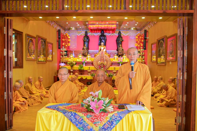 Thượng tọa Thích Tịnh Tâm triển khai kế hoạch Phật sự trong thời gian sắp tới