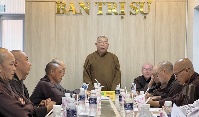 Thượng tọa Thích Pháp Huệ phát biểu khai mạc Thượng tọa Thích Pháp Huệ phát biểu khai mạc