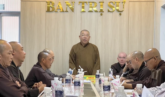 Thượng tọa Thích Pháp Huệ phát biểu khai mạc