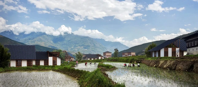 “Thành phố chánh niệm sẽ là một khu vực đa chủng tộc, đa văn hóa và đa sắc tộc, nơi tất cả cư dân có thể sống theo luật pháp chung được thiết lập dựa trên các nguyên tắc từ bi và trí tuệ của Phật giáo”