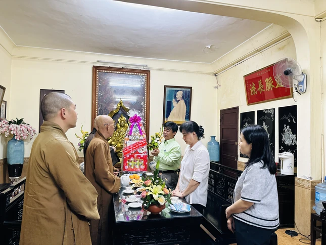 Phó Trưởng ban Tôn giáo TP.HCM Nguyễn Văn Lượng phát biểu